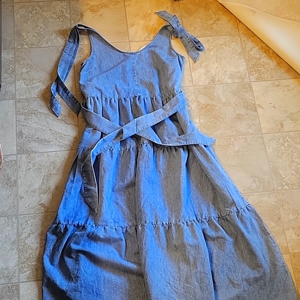 Jean dress (never worn)